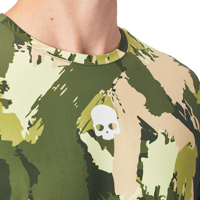 Hydrogen Brushed Camo Tech T-shirt Green