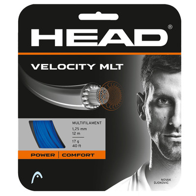 Naciąg tenis HEAD VELOCITY MLT 1,25 mm Niebieski