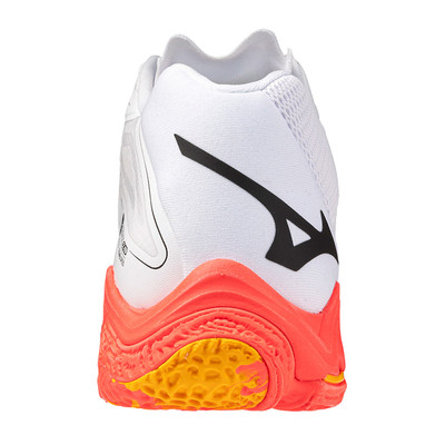 Mizuno Wave Lightning Z8 MID White / Coral