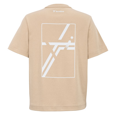 Tecnifibre Graphic Women's Tee T-shirt Sand
