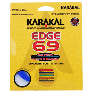 Karakal Edge 69 Badminton String Blue