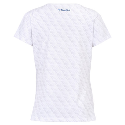 Koszulka Tecnifibre Graphic Women's Tee Stretch White