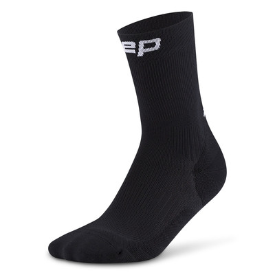 Skarpety CEP Core Run Mid Cut Socks 5.0 Black