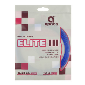 Badminton string Apacs Elite III 0.68 Blue