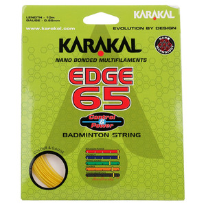 Karakal Edge 65 Badminton String Yellow