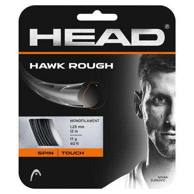 Naciąg tenis Head Hawk Rough 1,25 mm Anthracite