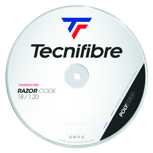 Naciąg tenis Tecnifibre Razor Code White 1,20 mm - Rolka 200 m