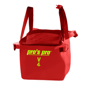 Kosz trenerski Pro's Pro Ball Cart Spare Bag Red