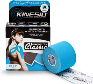 Taśma kinezjologiczna Kinesio Tex Classic 2" Blue