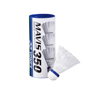 Lotki Yonex Mavis 350 Średnie 3 szt. Białe