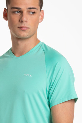 Koszulka Nox T-Shirt Padel Pro Fit Electric Green