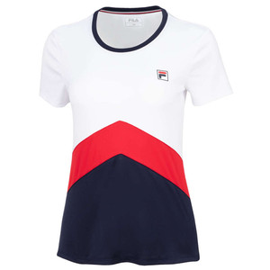 Koszulka Fila Aurelia Women's T-Shirt White / Navy