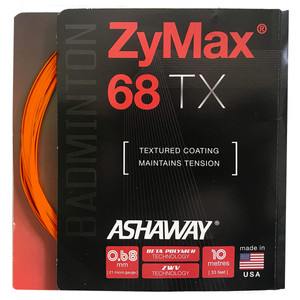 Naciąg badminton Ashaway Zymax 68 TX Orange
