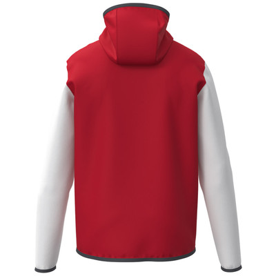 Bluza HEAD Club 25 Tech Hoodie Red / White