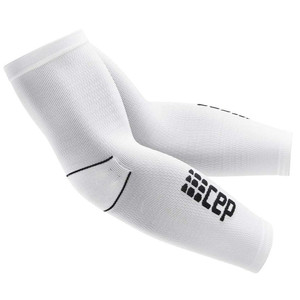 Rękawy kompresyjne Cep Compression Arm Sleeves Unisex White