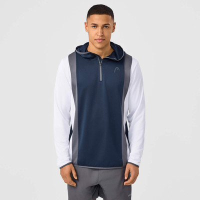 HEAD Club 25 Tech Hoodie Navy / White