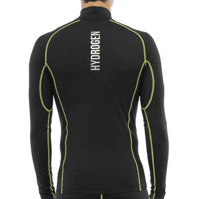 Hydrogen Essential Zipped Second Skin Black / Yellow
