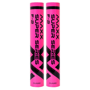 Feather Shuttlecocks Maxx Super Series F-2 Pink - 2Pack