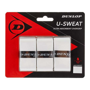 Owijki Dunlop U-Sweat Overgrip White 3szt.