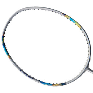 Badminton racquet Yonex Nanoflare 700 Tour Silver / Sky Blue