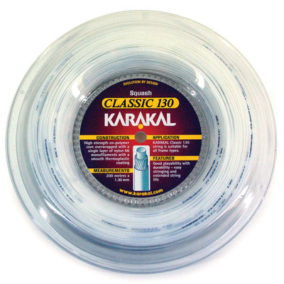 Karakal Classic 1,30 White - Cut 9,5 m