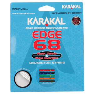 Karakal Edge 68 Badminton String White