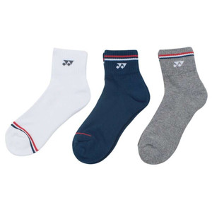 Yonex Quarter Socks 19222 3Pack