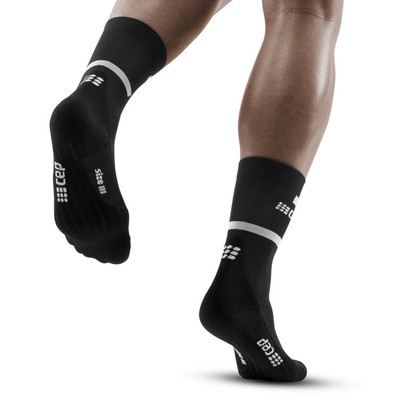 Skarpety CEP 4.0 Run Mid Cut Socks Black