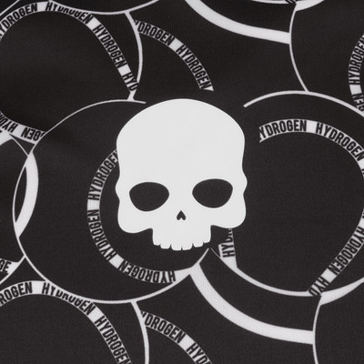 Hydrogen Allover Tennis Tech T-Shirt Black