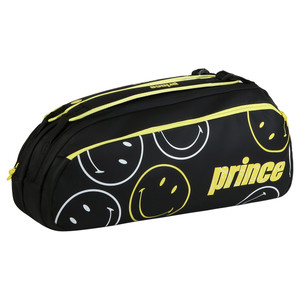 Prince Tour 2 Comp Prince x Smiley Racket Bag Black