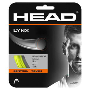 Naciąg tenis Head Lynx 1.25 mm Yellow