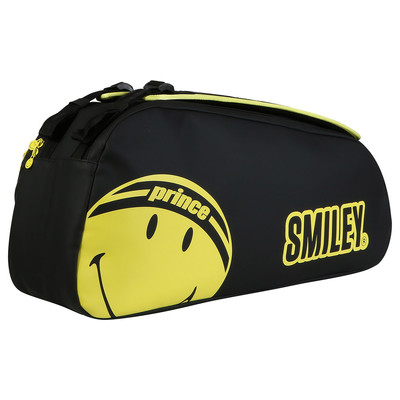 Torba Prince Tour 2 Comp Prince x Smiley Racket Bag Black