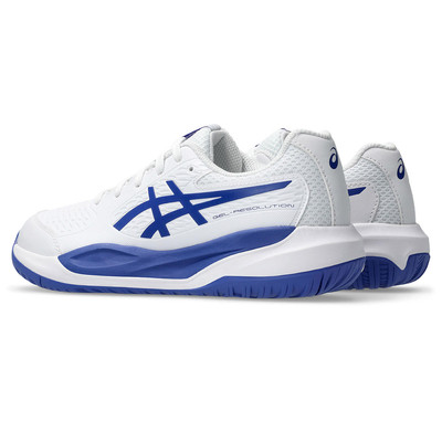 Asics Gel-Resolution X GS White / Cobalt