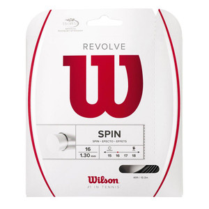 Tennis string Wilson Revolve 16 1.30 Black