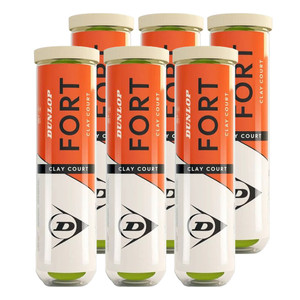 Piłki Dunlop Fort Clay Court 6x4szt