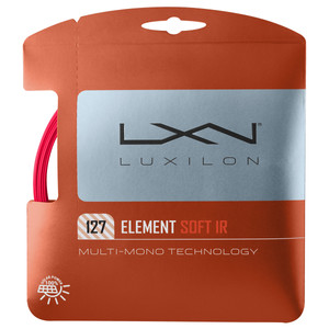 Naciąg tenis LUXILON Element IR Soft 127 (12,2 m) Red
