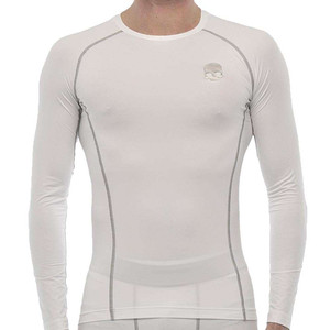 Koszulka Hydrogen Essential Second Skin LS White