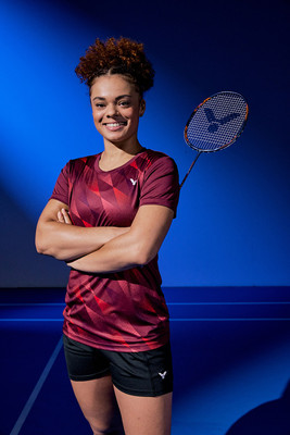 Victor Women's T-Shirt T-44102 D Red