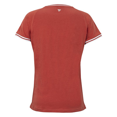 Koszulka Tecnifibre Women's Team Stretch Tee Terracotta