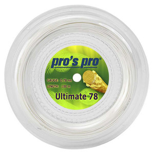 Naciąg badminton Pro's Pro Ultimate 78 White (100 m)
