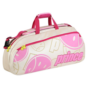 Prince Tour 1 Comp Prince x Smiley Racket Bag Pink