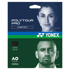 Naciąg tenis Yonex Poly Tour Pro 125 Grafitowy