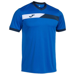 Joma Cour SS Tee Sky Royal Blue / Navy / White
