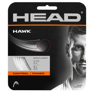 Tennis string HEAD Hawk 1.20 White