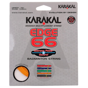 Karakal Edge 66 Badminton String Orange