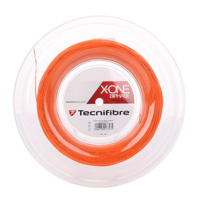 Naciąg squash Tecnifibre X-One Biphase 1.18 Orange (200 m)