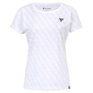 Tecnifibre Graphic Women's Tee Stretch White