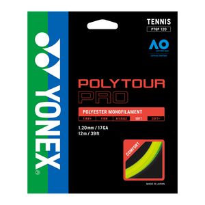 Naciąg tenis Yonex Poly Tour Pro 120 Żółty