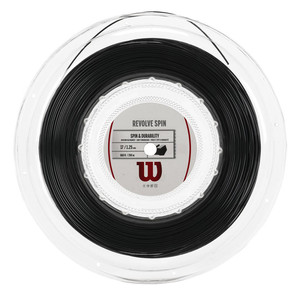 Naciąg tenis Wilson Revolve Spin 17 1.25 Black (200m)