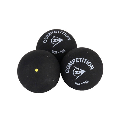 Dunlop Competition Yellow Dot 3Pack